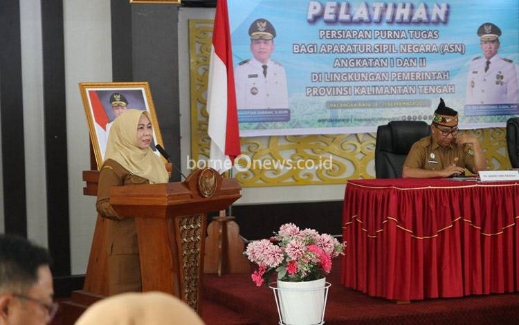 Pelatihan Persiapan Purna Tugas ASN Kalteng Dilaksanakan Empat Hari