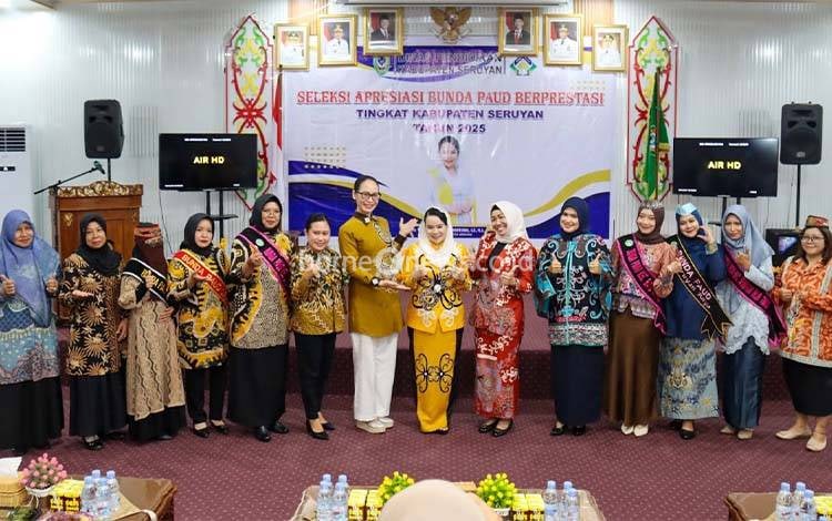 Bunda PAUD Seruyan Buka Apresiasi Bunda PAUD Kecamatan-Desa/Kelurahan