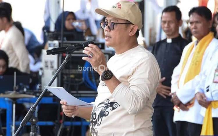 Lestarikan Budaya, Pj Bupati Barito Utara Resmikan Festival Budaya Iya Mulik Bengkang Turan