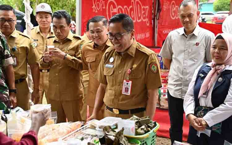 Pemprov Kalteng Apresiasi Bazar Pangan Murah
