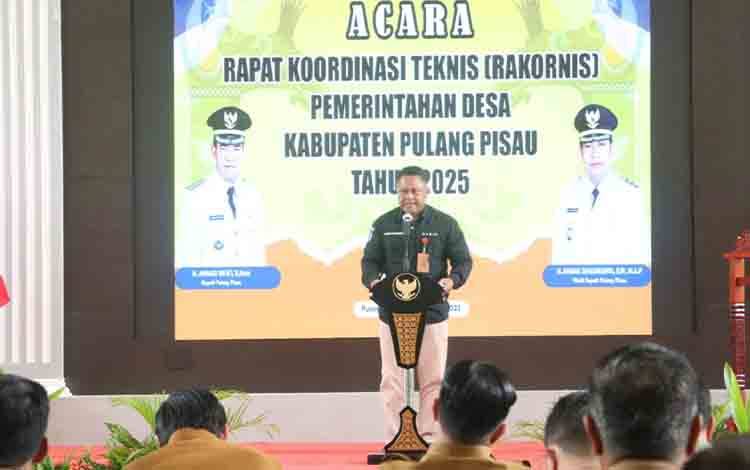 Rakornis Pemdes Titik Awal Membangun Pulpis dengan Semangat Handep Hapakat