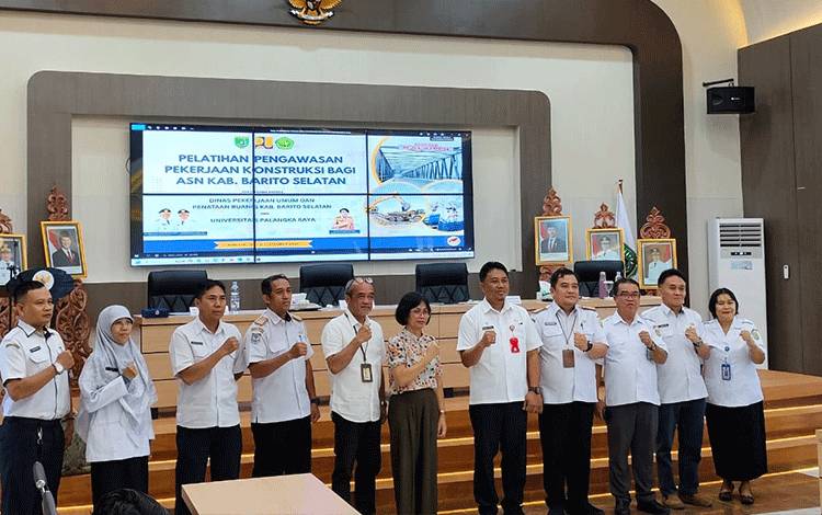 Ini Tujuan Pelatihan Pengawasan Pekerjaan Konstruksi Bagi ASN di Barito Selatan