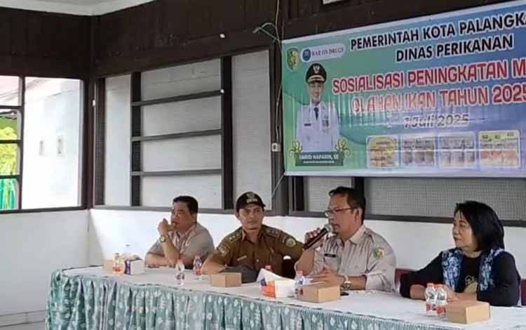 Dinas Perikanan Palangka Raya Dorong UMKM Dapatkan Sertifikat Kelayakan Pengolahan