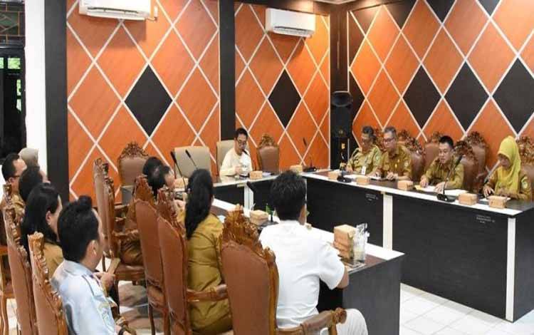 Pemkab Barito Utara Rakor untuk Antisipasi Kenaikan Harga Beras