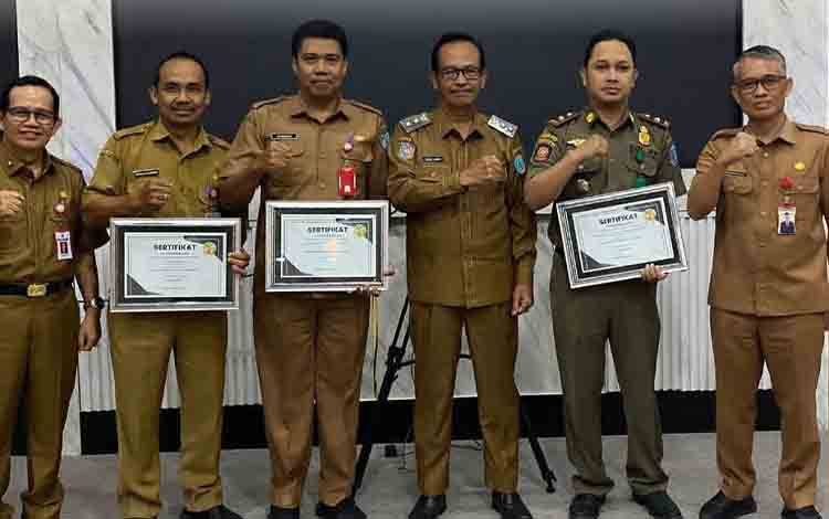 Tiga Dinas di Lamandau Terima Penghargaan Serapan Anggaran Tertinggi dalam Rapat Evaluasi