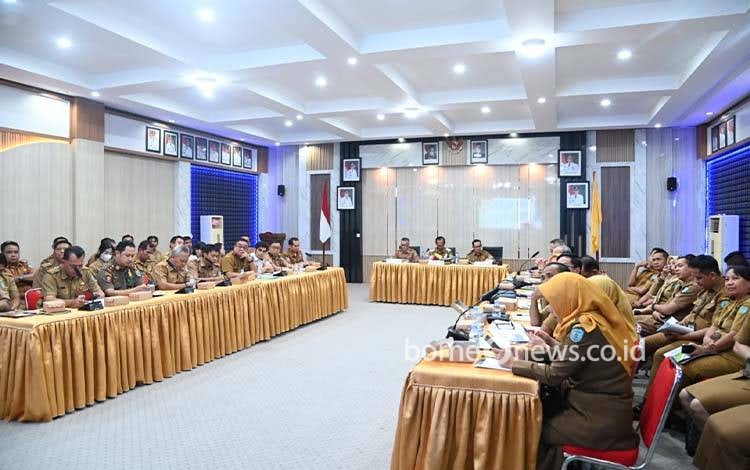 Wabup Lamandau Dorong Koordinasi Lebih Intensif Guna Tingkatkan Serapan Anggaran 2025