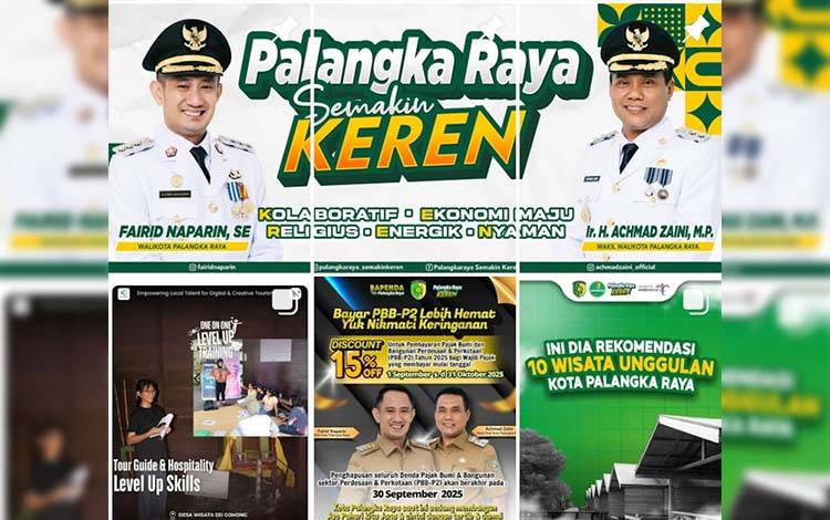 Dewan Apresiasi Pengelolaan Media Sosial Pemko Palangka Raya di Bawah Kepemimpinan Fairid-Zaini