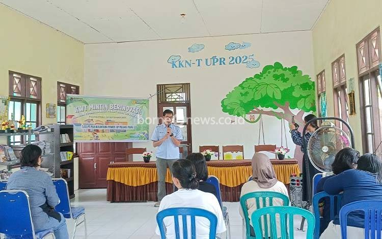 PLN Nusantara Power Pulang Pisau Latih KWT Desa Mintin Olah Pakcoy Jadi Nugget