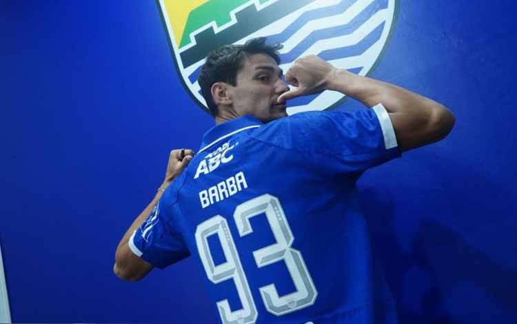 Pemain asing anyar Persib Bandung asal Italia Federico Barba. (persib.co.id)