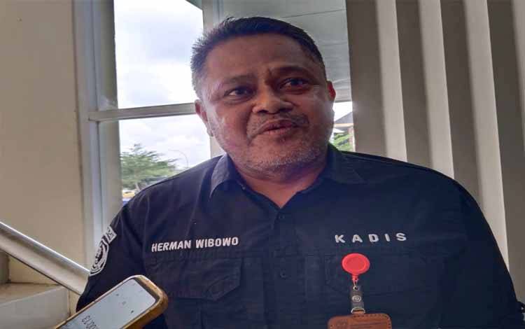 Kepala Dinas DPMD Pulang Pisau, Herman Wibowo. (FOTO : RETHA)