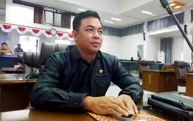Anggota DPRD Barito Utara, Jiham Nur.(foto: Dhani)