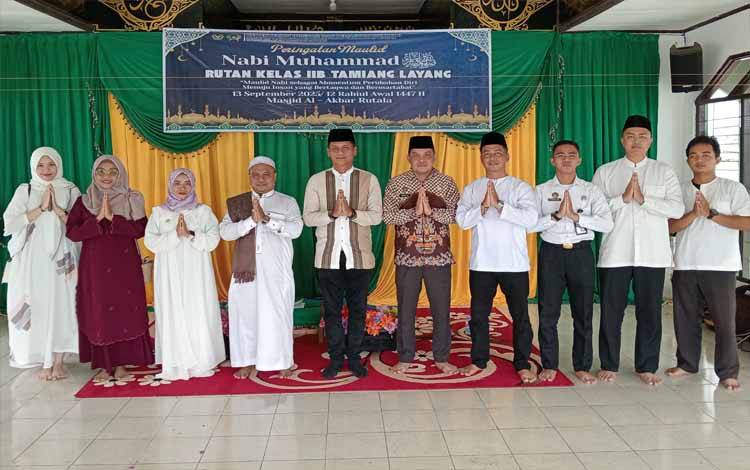 Rutan Tamiang Layang Peringati Maulid Nabi, Warga Binaan Didorong Teladani Akhlak Rasulullah