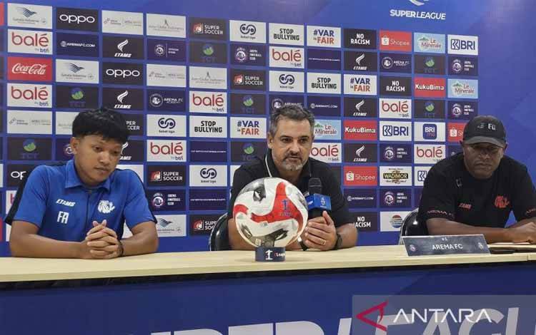 Pelatih Arema Evaluasi Performa Pemain Usai Kekalahan dari Dewa United