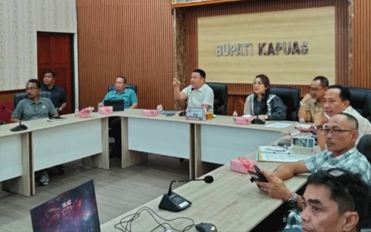Sekda Kapuas Tekankan Pentingnya Sinergi dan Komitmen Perbaikan Tata Kelola Pemerintahan