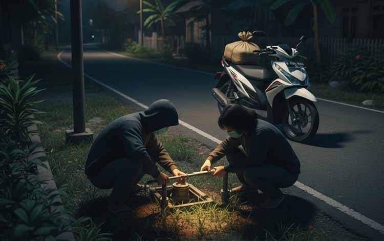 Satreskrim Polres Kapuas Dalami Maraknya Pencurian Meteran PDAM dan Minta Warga Segera Melapor