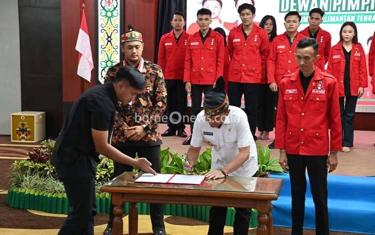 Agustiar Sabran Dorong GMNI Wujudkan Kalteng Bermartabat