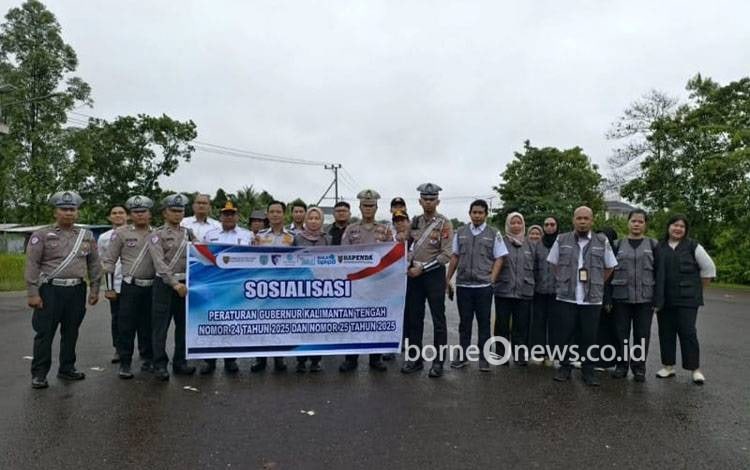 Satlantas Lamandau Gandeng Instansi Terkait Sosialisasi Pemutihan Pajak Kendaraan