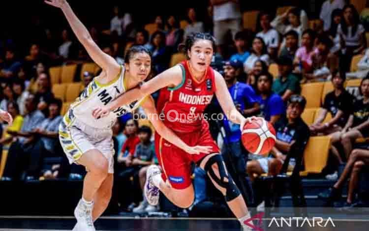 Indonesia Libas Malaysia 66-44 di FIBA U-16 Women's Asia Cup 2025