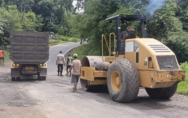 Seluruh Ruas Jalan Nasional yang Rusak di Barito Timur Ditangani Tahun ini