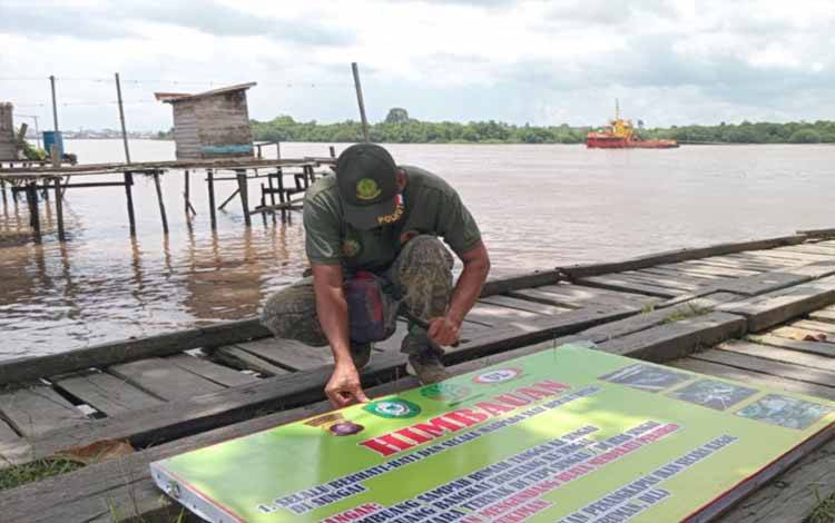 Banjir Melanda Kotim, BKSDA Sampit Imbau Warga Waspadai Kemunculan Buaya