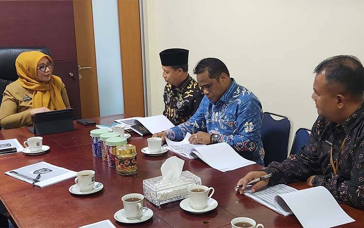 Pemkab Seruyan Audiensi ke Kemendagri Bahas Pelaksanaan Pilkades