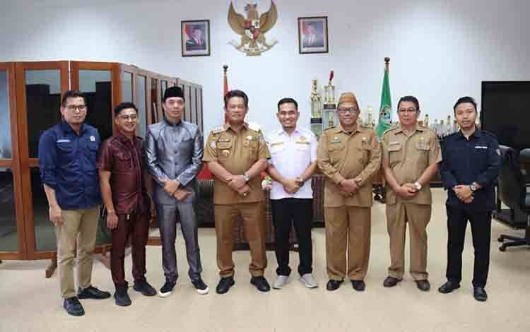 Matangkan Rencana Bulan Bakti, Bupati Seruyan Terima Kunjungan Karang Taruna Provinsi