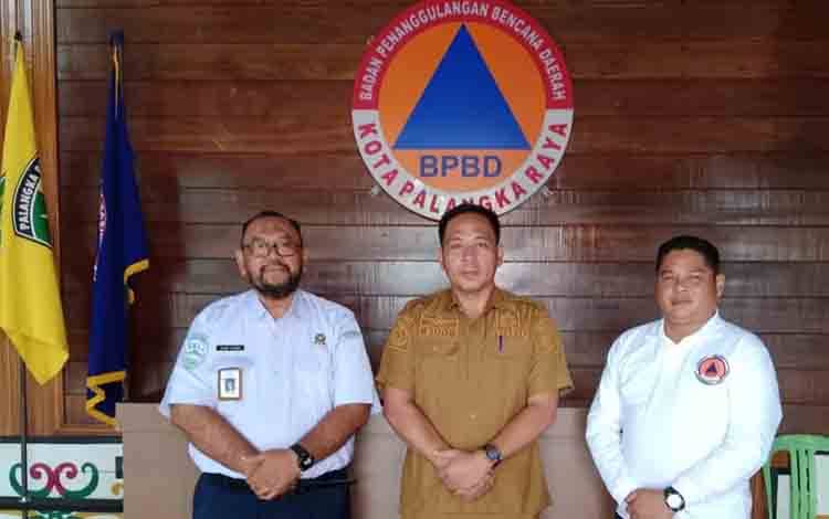 BPBD Perkuat Kesiapsiagaan Bencana Hidrometeorologi bersama Stasiun Meteorologi Palangka Raya