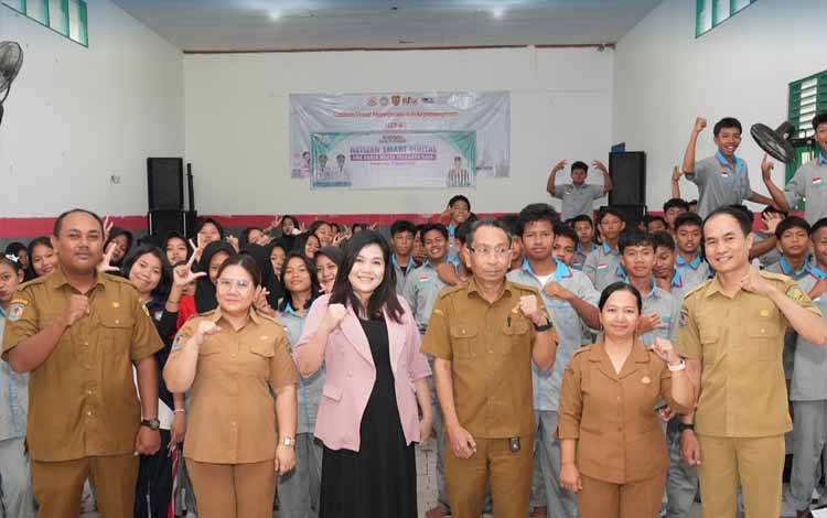 Diskominfo Palangka Raya Dorong Pelajar Jadi Agen Literasi Digital