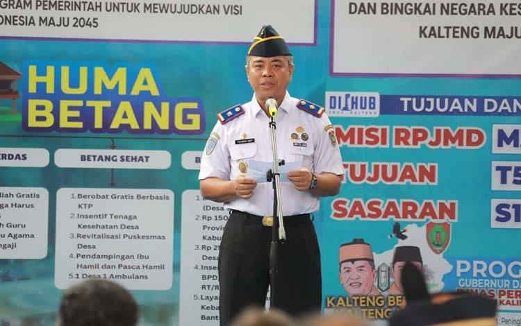 Kepala Dinas Perhubungan Provinsi Kalteng, Yulindra Dedy. (FOTO:ASP)