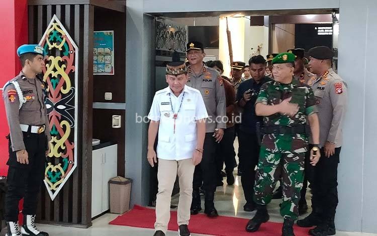 Kapolda Kalteng-Pangdam Tambun Bungai Dukung Gubernur Wujudkan Kalteng Berkah