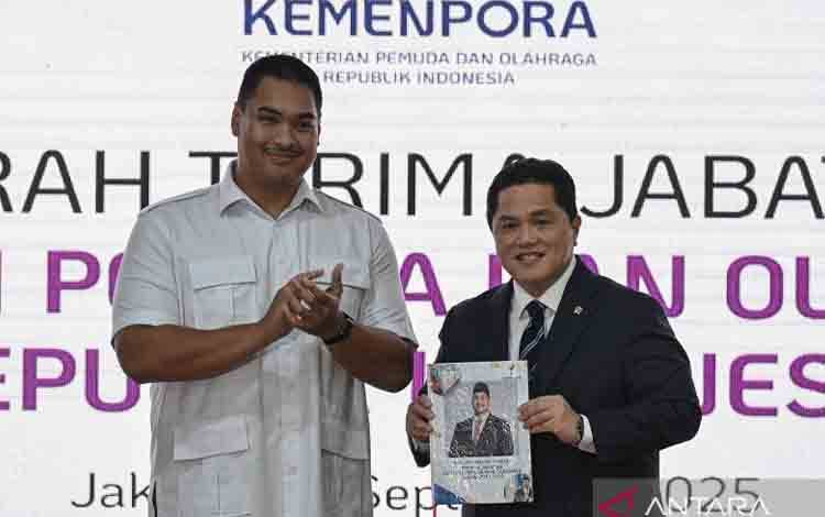 Jay Idzes Hingga Rizky Ridho Selamati Erick Thohir
