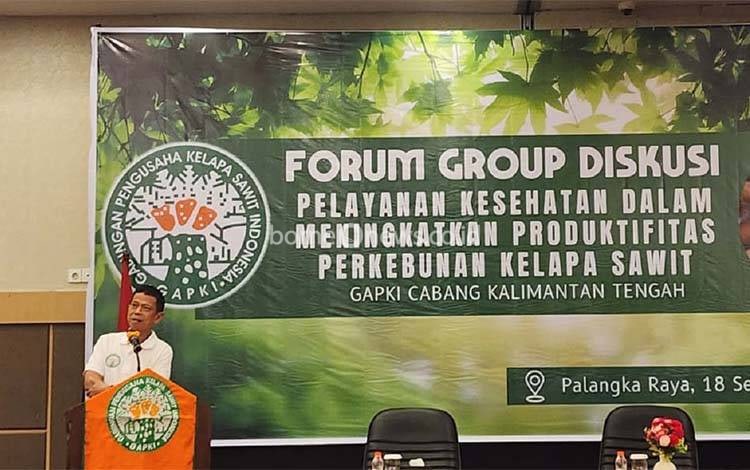 FGD GAPKI Kalteng Tegaskan Komitmen Perlindungan Kesehatan Pekerja Sawit