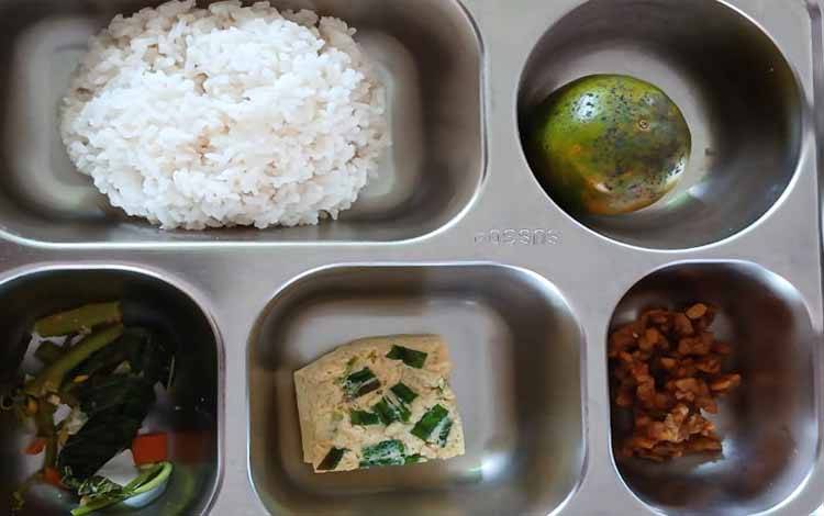 Menu MBG di Palangka Raya