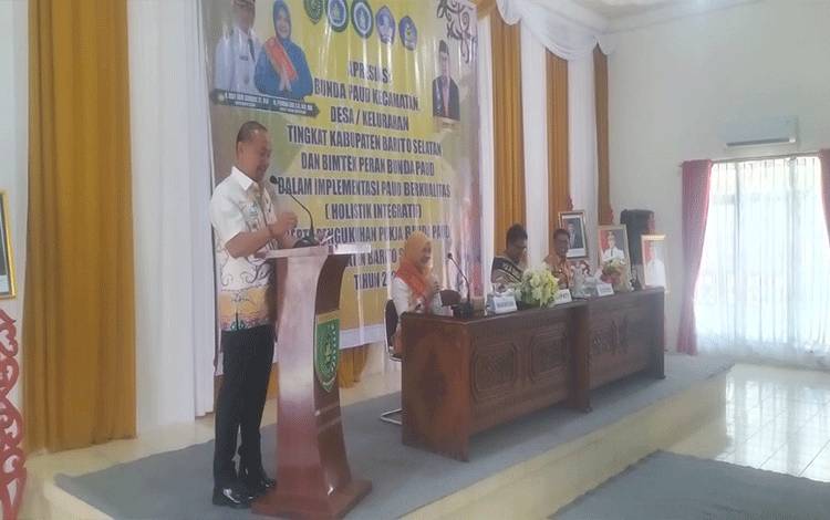 Eddy Raya Samsuri: Anak Usia Dini Merupakan Generasi Emas Masa Depan