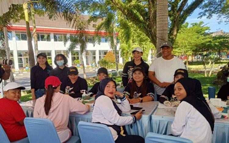 Pemeriksaan Kesehatan Warnai Senam Pagi Pemprov Kalteng