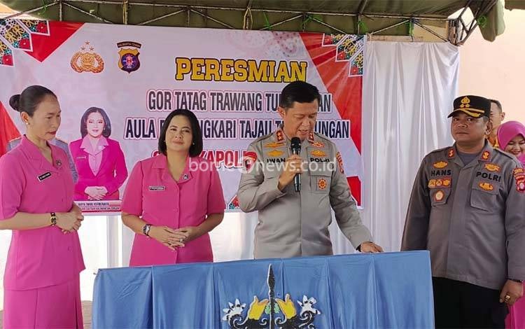 Kapolda Kalteng Resmikan GOR dan Aula Bhayangkari di Polres Seruyan, Salurkan Beragam Bantuan untuk Masyarakat