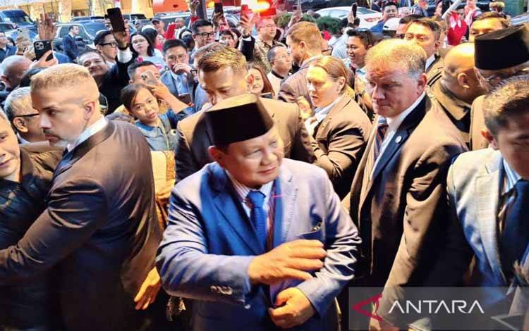 Presiden Prabowo Tiba di New York Hadiri Sidang Umum PBB