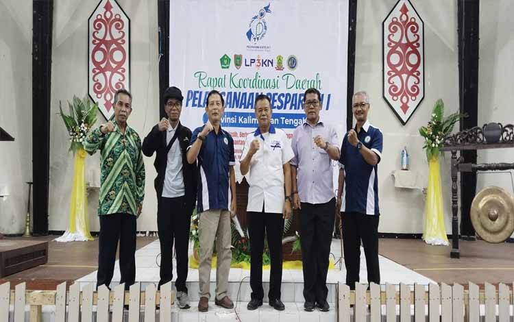 Rakorda LP3KD Kalteng Tegaskan Komitmen Menuju Pesparani Perdana