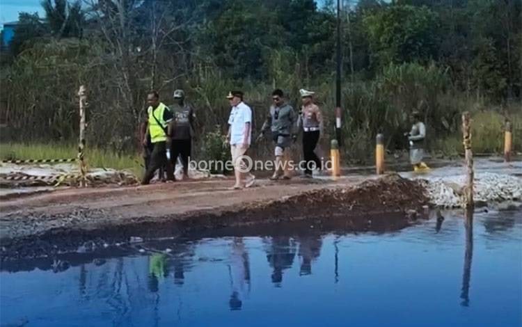 Gubernur Kalteng Tingkatkan Koordinasi Bersama Kementerian PUPR Atasi Jalan Putus di Kotim