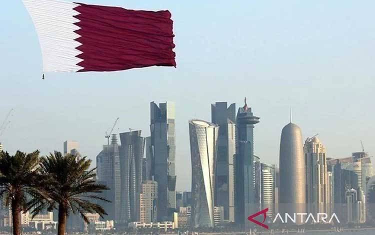 Ilustrasi - Pemandangan gedung bertingkat di Doha, Qatar. ANTARA/Anadolu/py