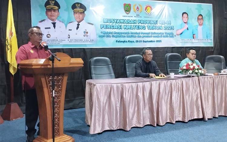 Andrie Elia Jadi Ketua Percasi Kalteng, Siap Bawa Catur ke Pentas Nasional