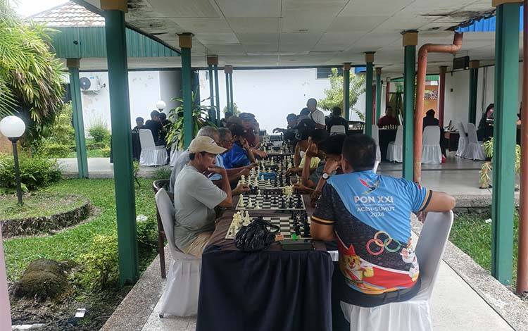 Turnamen Catur Kilat Semakin Rutin Digelar pada Akhir Pekan di Kalteng