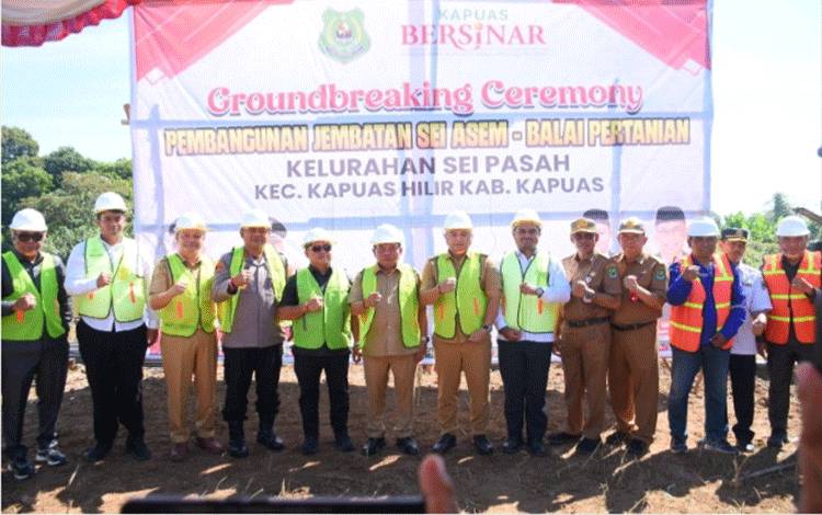 PUPR Kapuas Klaim Jembatan Baru Sei Asam Bisa Bertahan 50 Tahun dengan Beban 50 Ton
