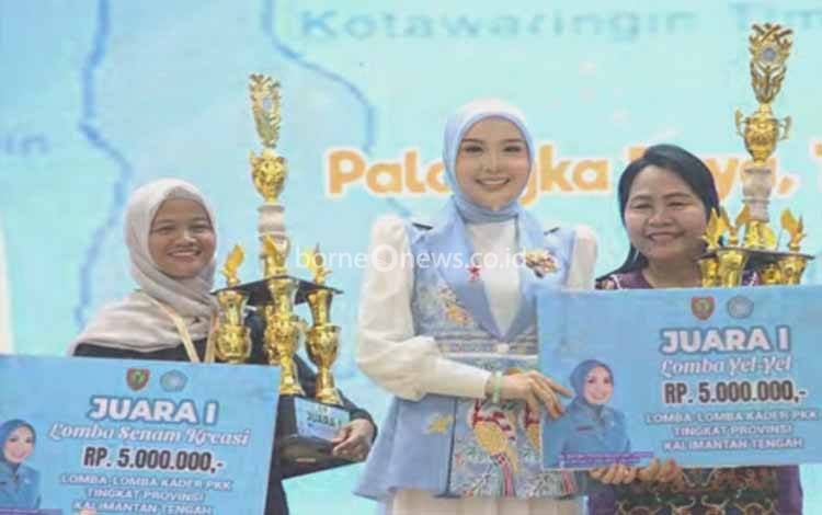 Berikut Kabupaten/Kota Peraih Juara dari Lomba Rakerda PKK Kalteng 2025