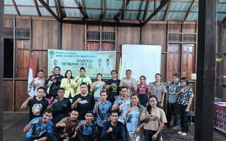 Suprabto Sosok Pemuda Dayak Siang Siap Emban Amanah sebagai Ketua Komcab Pemuda Katolik Murung Raya
