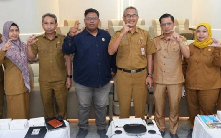 Pemko Palangka Raya Terima Visitasi KI Kalteng, Komitmen Tingkatkan Keterbukaan Informasi Publik