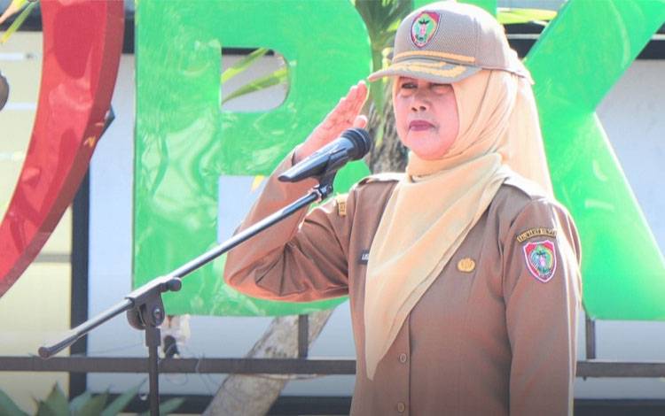 Kepala BKD Kalteng Imbau Pegawai Tingkatkan Pelayanan dan Disiplin Kerja