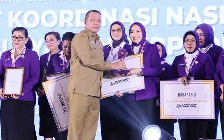 TP Posyandu Kalteng Raih Juara Harapan 2 Tingkat Nasional