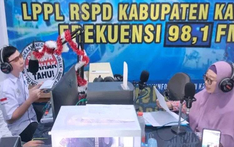 RSUD Kapuas Ajak Masyarakat Peduli Kesehatan Gigi Lewat Siaran Podcast