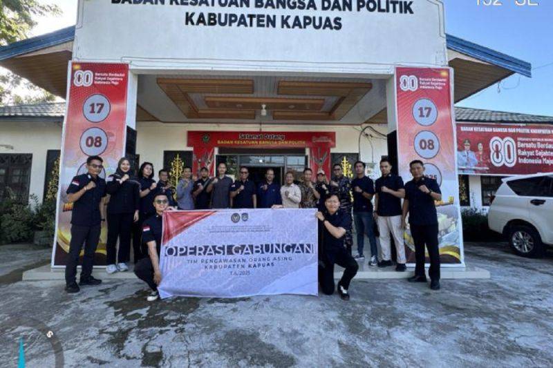 Imigrasi Palangka Raya Perkuat Sinergi TIMPORA Awasi Aktivitas WNA di Kapuas